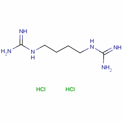 N,n’’’-1,4-butanediylbisguanidine dihydrochloride Structure,58585-47-0Structure