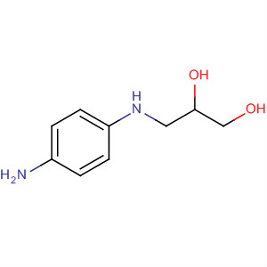 3-[(4-Aminophenyl)amino]propane-1,2-diol Structure,5862-80-6Structure