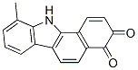 10-Methyl-11h-benzo[a]carbazole-3,4-dione Structure,5862-83-9Structure