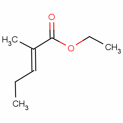 2-戊烯酸甲酯結(jié)構(gòu)式_58625-96-0結(jié)構(gòu)式