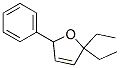 Furan,2,2-diethyl-2,5-dihydro-5-phenyl-(9ci) Structure,586346-13-6Structure