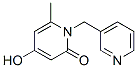 2(1H)-pyridinone,4-hydroxy-6-methyl-1-(3-pyridinylmethyl)-(9ci) Structure,586378-89-4Structure