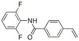 Benzamide,n-(2,6-difluorophenyl)-4-ethenyl-(9ci) Structure,586394-98-1Structure