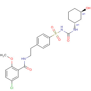 Rac trans-3-hydroxy glyburide Structure,586414-84-8Structure