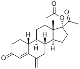 17Alpha-Acetoxy-6-methylene-19-Norpregn-4-en-3,2 Structure,58652-19-0Structure