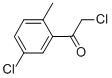 Ethanone,2-chloro-1-(5-chloro-2-methylphenyl)-(9ci) Structure,58657-28-6Structure