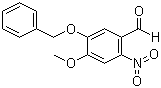 5-Benzyloxy-4-methoxy-2-nitrobenzaldehyde Structure,58662-50-3Structure