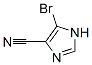 1H-imidazole-4-carbonitrile, 5-bromo- Structure,586965-53-9Structure