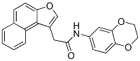 Naphtho[2,1-b]furan-1-acetamide,n-(2,3-dihydro-1,4-benzodioxin-6-yl)-(9ci) Structure,586985-27-5Structure