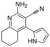 (9ci)-2-氨基-5,6,7,8-四氫-4-(1H-吡咯-2-基)-3-喹啉甲腈結(jié)構(gòu)式_586990-36-5結(jié)構(gòu)式