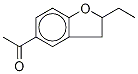 2-Ethyl-2,3-dihydro-5-acetylbenzofuran Structure,58741-14-3Structure