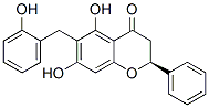 (S)-2,3-dihydro-5,7-dihydroxy-6-[(2-hydroxyphenyl)methyl ]-2-phenyl-4h-1-benzopyran-4-one Structure,58777-17-6Structure