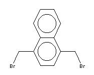 1,4-Bis(bromomethyl)naphthalene Structure,58791-49-4Structure