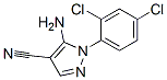 5-Amino-1-(2,4-dichlorophenyl)-1h-pyrazole-4-carbonitrile Structure,58791-79-0Structure