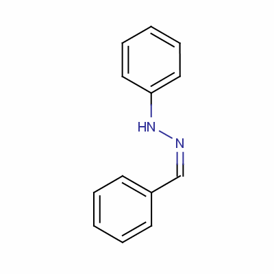 Benzaldehyde phenylhydrazone Structure,588-64-7Structure