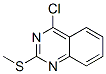 4-Chloro-2-(methylthio)quinazoline Structure,58803-74-0Structure