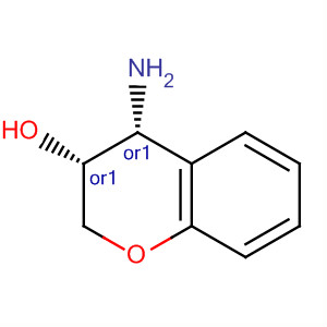 4(S)-氨基苯并二氫吡喃-3(s)-醇結(jié)構(gòu)式_58810-67-6結(jié)構(gòu)式