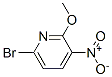 Pyridine, 6-bromo-2-methoxy-3-nitro- Structure,58819-77-5Structure