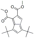 4,6-Ditert-butylpentalene-1,2-dicarboxylic acid dimethyl ester Structure,58832-19-2Structure