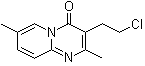 3-(2-Chloroethyl)-2,7-dimethyl-4h-pyrido[1,2-a]pyrimidin-4-one Structure,58837-31-3Structure