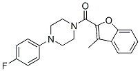 Piperazine,1-(4-fluorophenyl)-4-[(3-methyl-2-benzofuranyl)carbonyl ]-(9ci) Structure,588676-08-8Structure