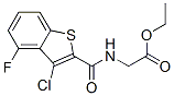 (9ci)-n-[(3-氯-4-氟苯并[b]噻吩-2-基)羰基]-甘氨酸乙酯結(jié)構(gòu)式_588677-16-1結(jié)構(gòu)式