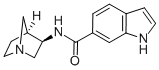 (9ci)-n-(1r,3r,4s)-1-氮雜雙環(huán)[2.2.1]庚-3-基-1H-吲哚-6-羧酰胺結(jié)構(gòu)式_588702-81-2結(jié)構(gòu)式