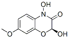 2H-1,4-benzoxazin-3(4h)-one,2,4-dihydroxy-7-methoxy-,(2s)-(9ci) Structure,588716-65-8Structure