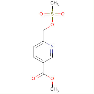 Methyl 6-{[(methylsulfonyl)oxy]methyl}nicotinate Structure,588720-36-9Structure