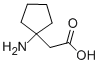 (1-Aminocyclopentyl)acetic acid Structure,58885-92-0Structure