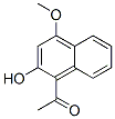 1-Acetyl-4-methoxy-2-naphthol Structure,5891-63-4Structure