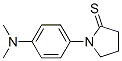 2-Pyrrolidinethione,1-[4-(dimethylamino)phenyl ]- Structure,58973-34-5Structure