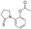 2-Pyrrolidinethione,1-[2-(acetyloxy)phenyl ]- Structure,58973-37-8Structure