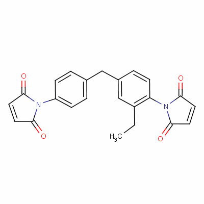 1-[4-[[4-(2,5-Dihydro-2,5-dioxo-1h-pyrrol-1-yl)-3-ethylphenyl ]methyl ]phenyl ]-1h-pyrrole-2,5-dione Structure,58978-11-3Structure