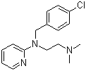 Chloropyramine Structure,59-32-5Structure