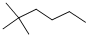 2,2-Dimethylhexane Structure,590-73-8Structure