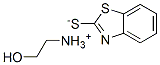 Benzothiazole-2(3H)-thione, compound with 2-aminoethanol (1:1) Structure,5902-85-2Structure