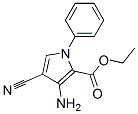 3-Amino-4-cyano-1-phenyl-1H-pyrrole-2-carboxylic acid ethyl ester Structure,59021-51-1Structure