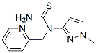 Thiourea, n-(1-methyl-1h-pyrazol-3-yl)-n-(2-pyridinylmethyl)- (9ci) Structure,590351-69-2Structure