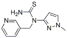 Thiourea, n-(1-methyl-1h-pyrazol-3-yl)-n-(3-pyridinylmethyl)- (9ci) Structure,590352-09-3Structure