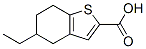 5-Ethyl-4,5,6,7-tetrahydro-1-benzothiophene-2-carboxylic acid Structure,590355-40-1Structure