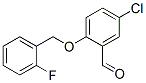 5-Chloro-2-[(2-fluorobenzyl)oxy]benzaldehyde Structure,590360-21-7Structure