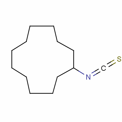 Cyclododecyl isothiocyanate Structure,59037-64-8Structure