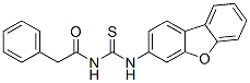 Benzeneacetamide,n-[(dibenzofuran-3-ylamino)thioxomethyl ]-(9ci) Structure,590395-11-2Structure