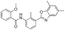 Benzamide,n-[3-(5,7-dimethyl-2-benzoxazolyl)-2-methylphenyl ]-2-methoxy-(9ci) Structure,590395-79-2Structure