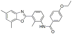 Benzamide,n-[3-(5,7-dimethyl-2-benzoxazolyl)-2-methylphenyl ]-4-ethoxy-(9ci) Structure,590395-82-7Structure