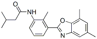 Butanamide,n-[3-(5,7-dimethyl-2-benzoxazolyl)-2-methylphenyl ]-3-methyl-(9ci) Structure,590395-85-0Structure