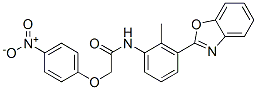 Acetamide,n-[3-(2-benzoxazolyl)-2-methylphenyl ]-2-(4-nitrophenoxy)-(9ci) Structure,590395-99-6Structure