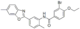 Benzamide,3-bromo-4-ethoxy-n-[2-methyl-5-(6-methyl-2-benzoxazolyl)phenyl ]-(9ci) Structure,590397-47-0Structure