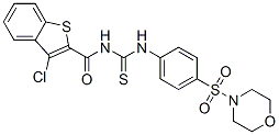 (9ci)-3-氯-n-[[[4-(4-嗎啉磺酰基)苯基]氨基]硫氧代甲基]-苯并[b]噻吩-2-羧酰胺結(jié)構(gòu)式_590400-08-1結(jié)構(gòu)式